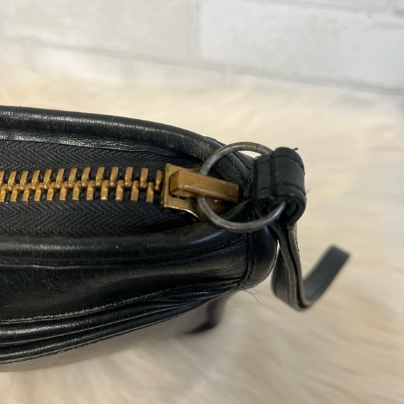 Coach Vintage Black Leather Wristlet New York City 6338 - Picture 10 of 10